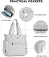 SONARIN 7pcs Set,Large Multifunctional Diaper Bag Tote Travel Baby Nappy Changing Bag Shoulder Handbag Maternity Bag
