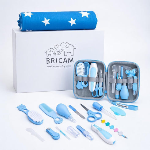 BRICAM Baby Grooming KIT- Nail Care (Blue)