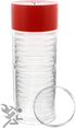 OnFireGuy Plastic Capsule Tube with 20 AirTite Coin Holders, Red Lid for 1oz Silver Eagle