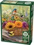 Cobble Hill 1000 Piece Puzzle - Summer Bouquet with Sample Poster Included