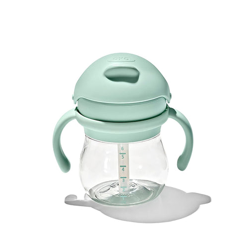 6 oz. OXO Tot Transitions Straw Cup with Removable Handles - - Opal