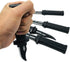 4 Pcs Retractable Fake Knife Toy, Plastic Funny Trick Gadget Props for Halloween Fools Day Party