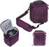 Navitech Purple Baby Monitor and Camera Carry Case Bag Compatible With Motorola MBP667
