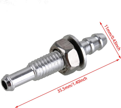 2pcs 6mm RC Boat Metal Water Outlet Water Cooling Tube Extension