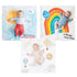 lulujo Baby First Year Milestone Blanket and Cards Set, A Dream Come True