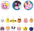 Educational 12 Pcs Sewing Kit, Stuffed Animal Sewing Kit DIY Felt Animals Craft Kit for Beginners Girls Boys.