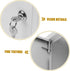 Package SOLUSTRE Wall Mounted Milk Storage Organizer Box with Lock and Simple Style Milk Bottle Case for Secure