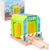 HANQIANN Wooden Car Wash Station with Train Truck,Expansion Pack Compatible with Railway Train