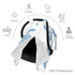 Hcpwzrf Swimming Blue Turtle Baby Car Seat Cover & Nursing Cover - Breathable Stretch Multi-Use Cover