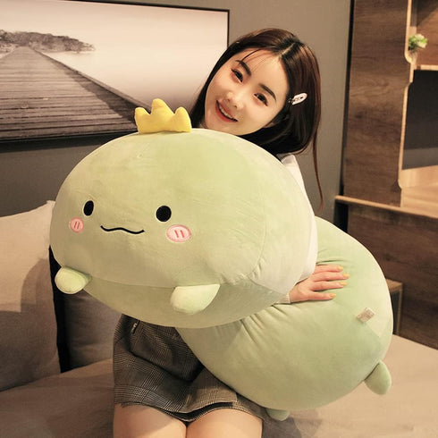 Dinosaur Plush Hugging Pillow, Soft Stuffed Animals Toys, 33.5"