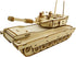 3D Wooden Puzzles Laser Engraving DIY Safe Assembly Constructor Kit Toy for Teens and Adults (Tank)