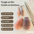 Haakaa Silicone Cleaning Brush Kit Household Cleaning Brushes for Bottles and Crevices Food-Grade Silicone: Dishwasher