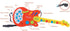 Dimple Kids Handheld Musical Electronic Toy Guitar for Children Plays Music, Rock, Drum & Electric Sounds Best Toy