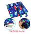 Dining Chair Heightening Cushion, Portable Adjustable Highchair Booster for Baby Toddler Kids, Dark Blue