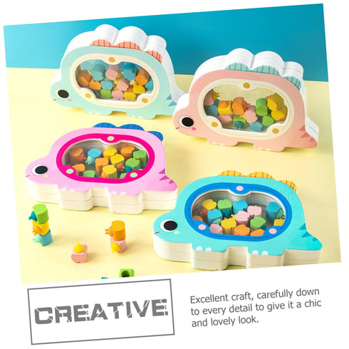 Cartoon Wooden Boys and Girls Tooth Storage Girl Teether First Teeth Container