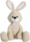 Apricot Lamb Toys Plush Corduroy Rabbit, 8.5 Inches, Soft Cuddly Stuffed Animal Perfect for Children.