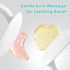 Set, 0+ Months2Pcs Set BumbleBee Soft Silicone Teething Toys Easy to Hold Toy for Baby Teething Relief Soothes Sore