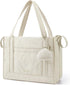 BAGSMART Diaper Bag Tote Puffer, Hospital Bag for Labor Delivery with Pacifier