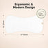 5-Pack 21" 10" Organic Burp Cloths Baby Boy & Girl - Super Absorbent Cotton Burping Cloths for Babies, Soft & Plush