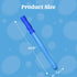 JOYIN 45 Packs Big Bubble Wand Set with Concentrated Bubble Solution Refills, 14.6" Giant Bubble Wands for Summer Fun