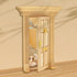 iLAND Dollhouse Door 1:12 Scale - Miniature Door with Handle & Knocker (Neoclassical Mini Door)