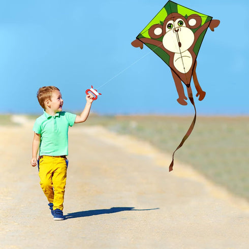 HENGDA KITE Kids Cartoon Monkey Kites with Flying Line