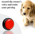 Voice Recorder Button, 30 Second Recording Button, Talking Buttons for Gift Education, Includes 2 AAA Batteries (Red)