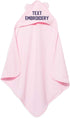 Customizable Hooded Baby Bath Towel with Ears