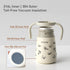 316L 11 oz (1Pack, Evorie Leak Proof Vacuum Insulated Water Bottle, Stainless Steel Sippy Cup for Toddlers, Straw Cup