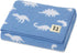 28"x40" L+L USA Dinosaur T-Rex Baby Blanket - DreamSoft Knit Throw for Crib, Stroller, Car Seat - Soft Blanket/Newborn