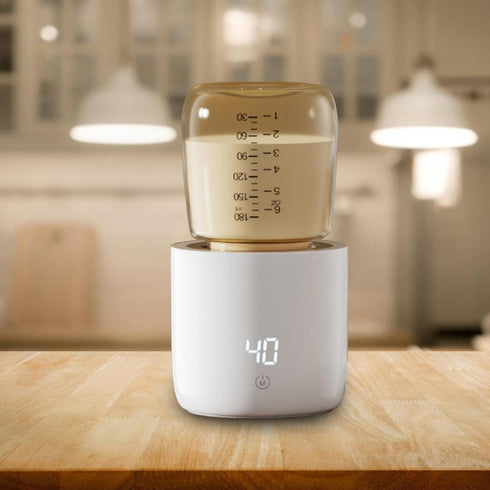 KMGDM 5000mAH Digital Compact Bottle Warmer for Travel with Intelligent and Battery Lightweight Design