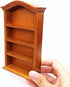 EatingBiting Adult scene 1:12 Handmade Dollhouse Miniature Furniture Wooden Bookcase Wood Shelf