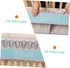 Kisangel Hanging Diaper Organizer Nursery Organizer Changing Table Diaper Stacker Oxford Material Versatile Storage Bag