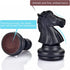 Chess Pieces Only, Magnetic Plastic Chessman Set for Replacement of Missing Pieces, Includes Storage Bag