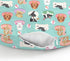 Summer Cute Dogs on Floats Baby Nursing Pillow Covers for Boy Girl Puppy Pool Party Nursery Feeding Pillowcase