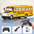 2.4Ghz Liberty Imports RC School Bus - Remote Control Toy Bus with LED Lights, Rechargeable Electronic Vehicle for Kids