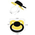 Large Shield Pacifier in Blue, Green, and Yellow - CutiePlusU