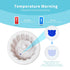 Hantaiwan 24-36 Inflatable Baby Bath Seat for Sitting Up XL, Inflatable Soft Tub for Months, Anti - Collision