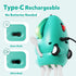 Tummy 3-6-12-18 1-2-3, Hirger Dancing Squid Baby Toys, Crawling Octopus Infant Toy for Time, Sensory Toy for Months