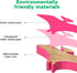FFTROC Montessori Dinosaur Toys for 2-4 Year Old Boys, Wooden Stacking Balancing Block Sets for Kids