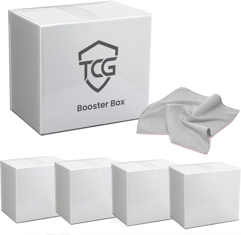 TCGShield Booster Box Protector Case 10 Pack - 0.6mm PET Booster Box Display