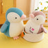 HWD 8.7" Soft Stuffed Penguin Dolls - Stuffed Animals Toys, Gifts for Kids, Toddlers, Birthday, Christmas (Black)