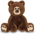 Bearington Lil' Barnaby Chocolate Brown Plush Stuffed Animal Teddy Bear, 11.5 Inches