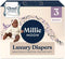 Generic Millie Moon Luxury Diapers, Size 3, 88 Count, White, 13-24 lbs