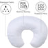 Winmany Baby Waterproof Nursing Pillow Cover Newborn Breastfeeding Pillowcase Soft Replaceable Slipcover for Boys