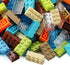 Feleph 320 Pieces 2x4 Bricks Multicolored Classic Parts Building Set, Creative Play Toy Accessories Compatible with 3001