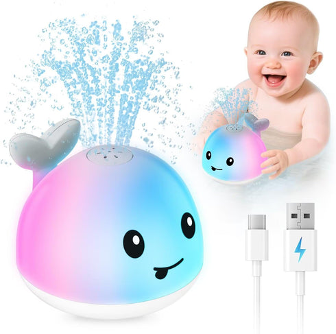 Baby Bath Toys for Kids Ages 1-3 & Babies 6-12 Months, Light