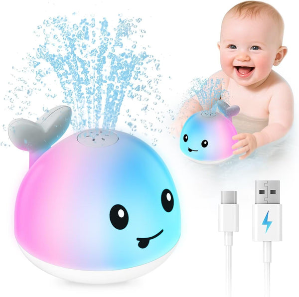 Baby Bath Toys for Kids Ages 1-3 & Babies 6-12 Months, Light