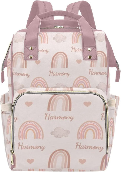 Cowcute Personalized Mommy Nursing Bags Baby Girl Diaper Bags, with Name Custom Mommy