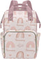Cowcute Personalized Mommy Nursing Bags Baby Girl Diaper Bags, with Name Custom Mommy